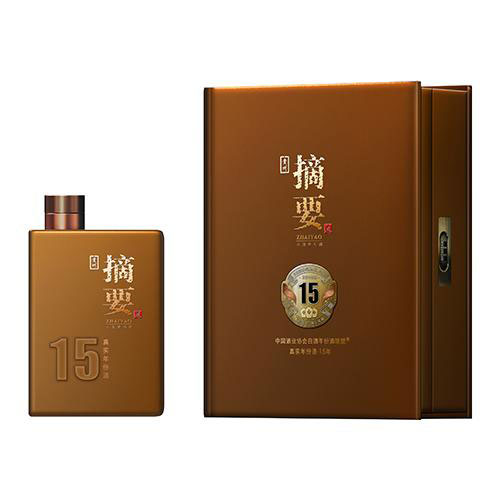 真实年份酒 金沙酒业摘要酒真实年份酒·15年