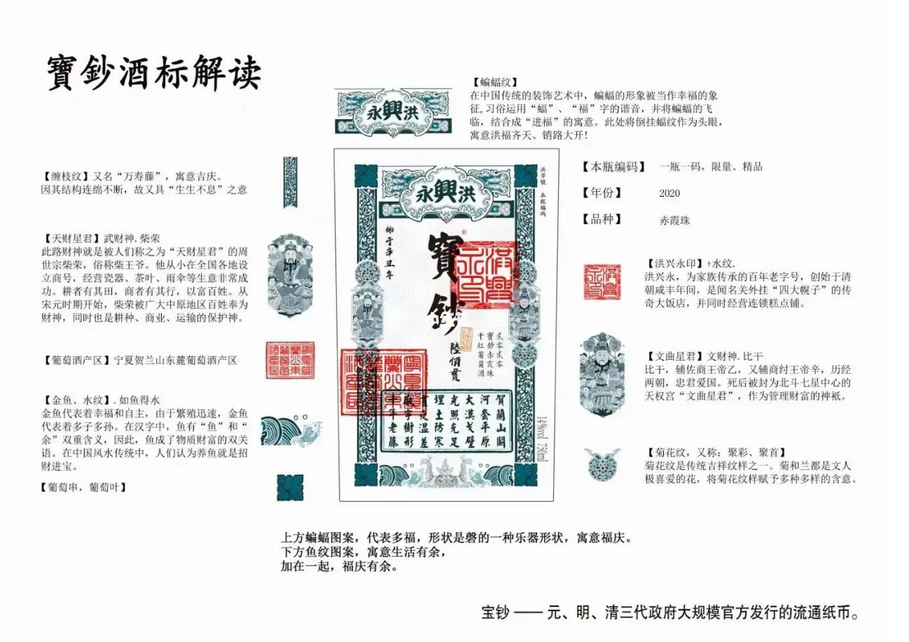 鸿运宝钞赤霞珠干红葡萄酒